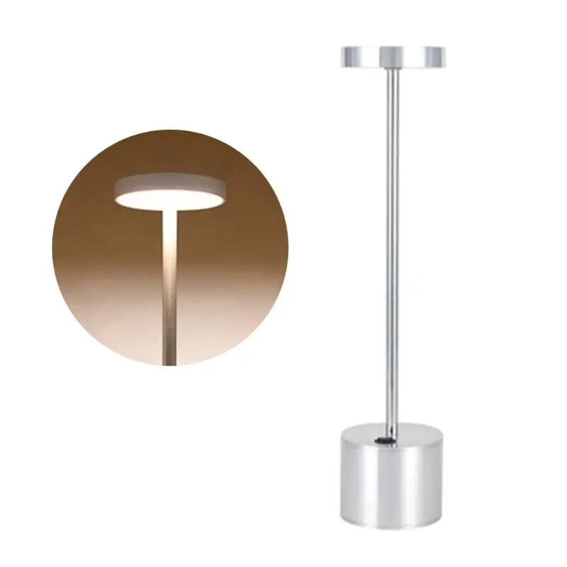 Светодиодный настольный светильник Современный ресторанный USB Перезаряжаемый