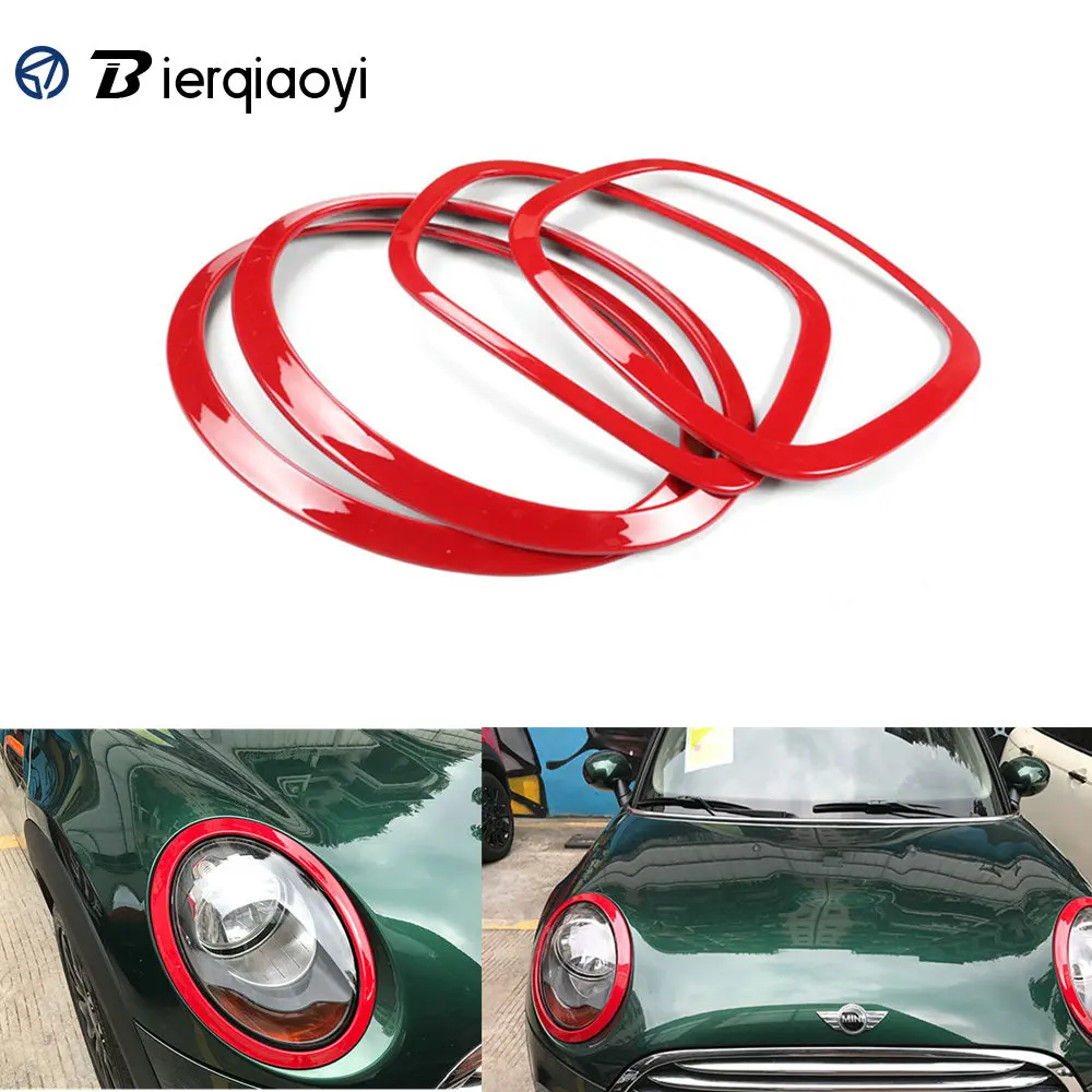 Аксессуары для автомобиля, аксессуары для Mini Cooper One JCW F55 F56, автомобильные фары, задние фары, рамка, кольцо, чехлы, наклейки, корпус
