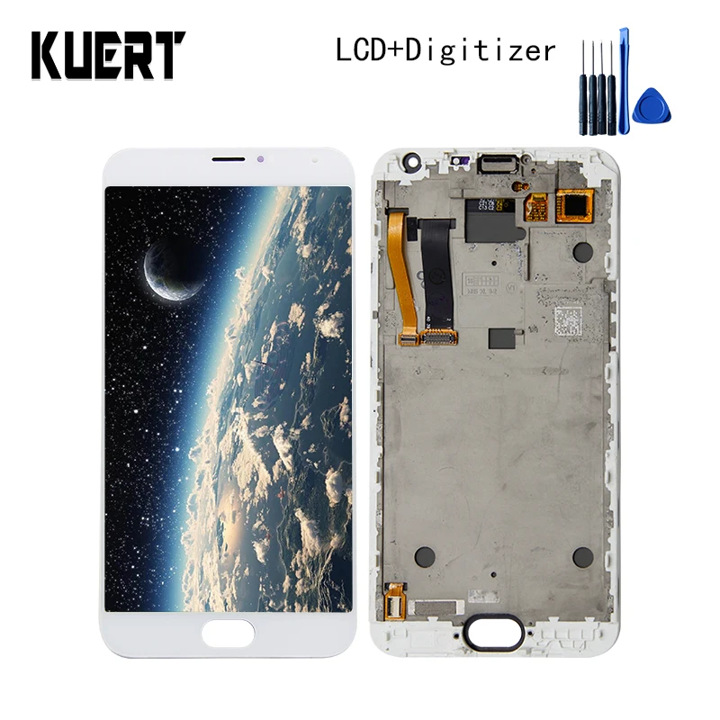 Цифровой преобразователь сенсорного экрана KUERT 5 дюйма для Meizu MX5 MX 1920x1080 ЖК