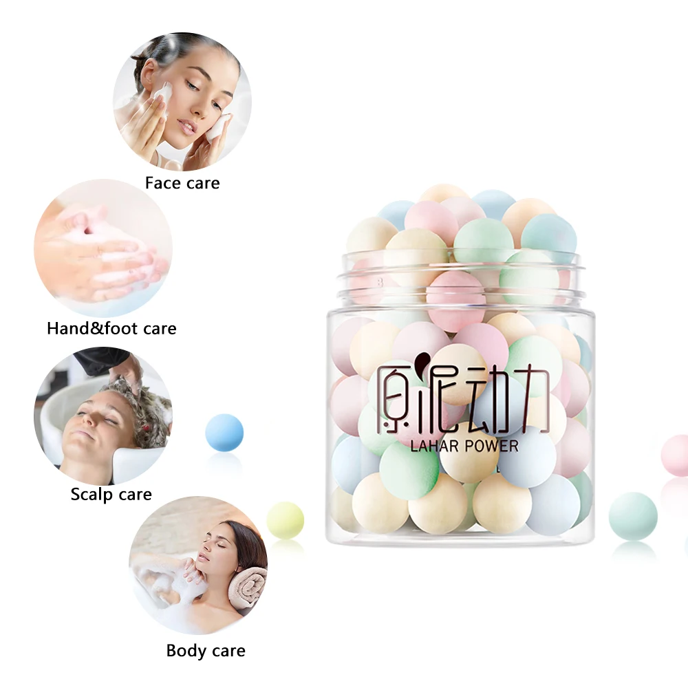 Lahar power уход за лицом очищающее средство для лица с бусинами питательное пена