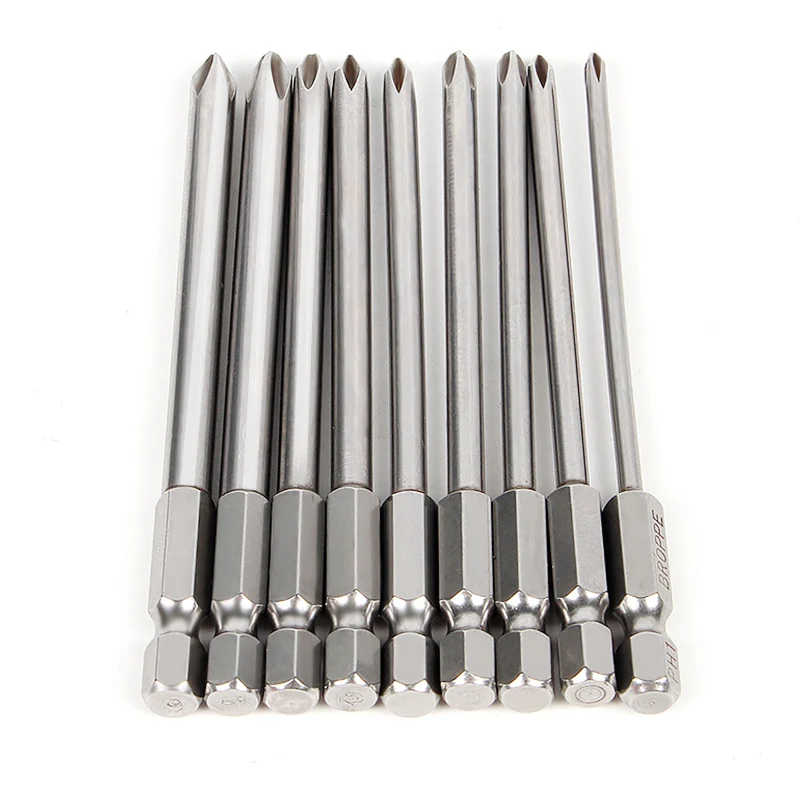 9 шт. набор магнитных насадок для дрели 100 мм|screwdriver set bits|screwdriver sethand tools |