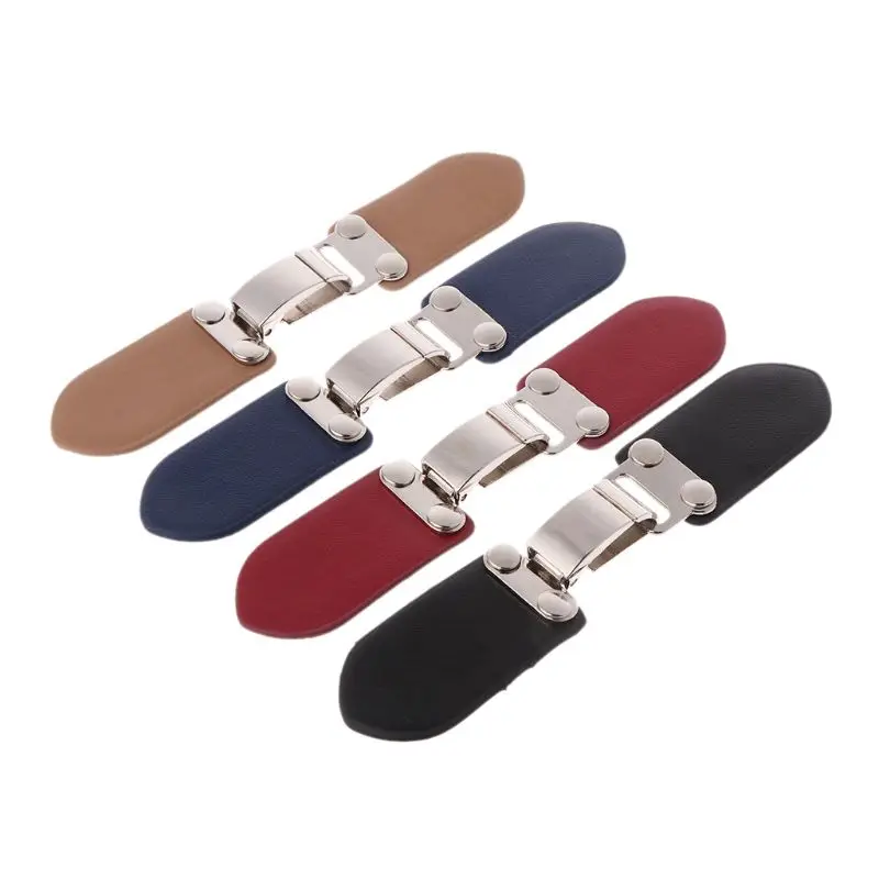 1 Набор кожаных кнопочных переключателей с металлической пряжкой для сумки