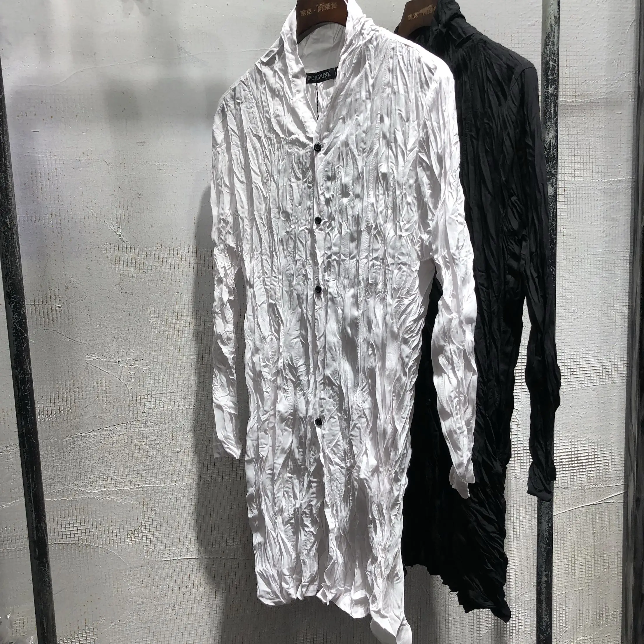 Мужская рубашка в готическом стиле размеры XL | одежда