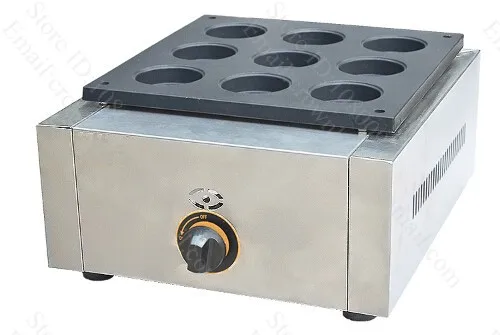 9 отверстие газовая машина для выпечки торта из Красной фасоли колеса маленькая