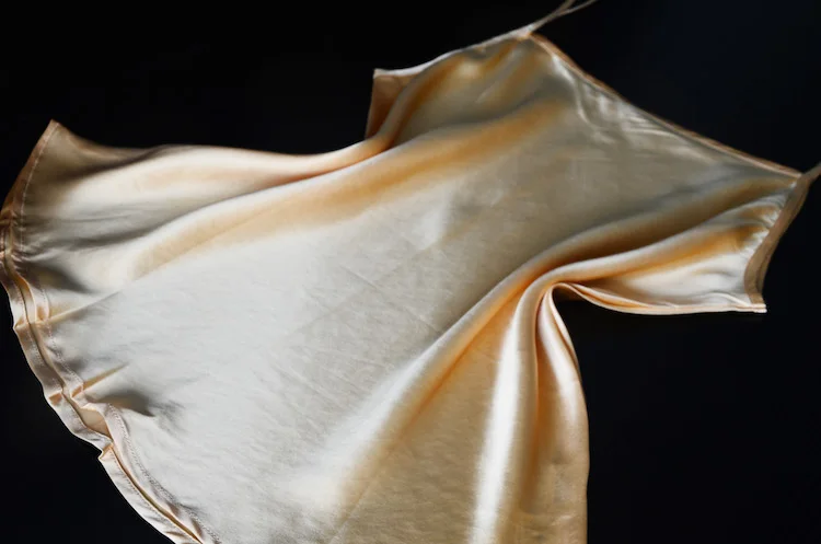 Женская атласная кофта sisuli темно-синяя повседневная из натурального шелка