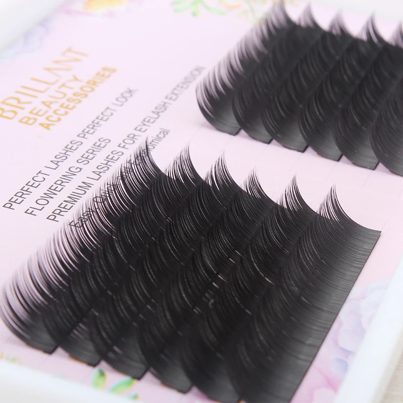 

NEW 0.15mm 8~13mm natural synthetic mink individual eyelash extension makeup cilia professional