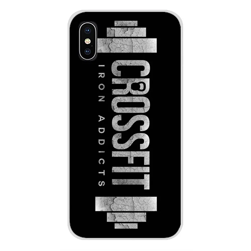 CrossFit Train Krait фитнес-центр мягкие чехлы для Apple IPhone X XR XS MAX 4 4s 5 5S 5C SE 6 6 S 7 8 Plus ipod touch 5 6
