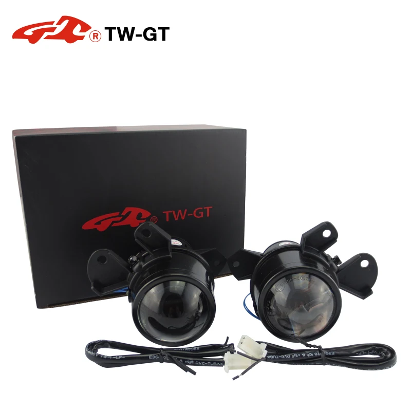 TW-GT DIY 2,5 дюймов hid bi xenon foglamp проектор рассеиватель для противотуманной фары Точечный светильник H11 OEM Замена для VOLKSWAGEN PASSAT 2005-2010