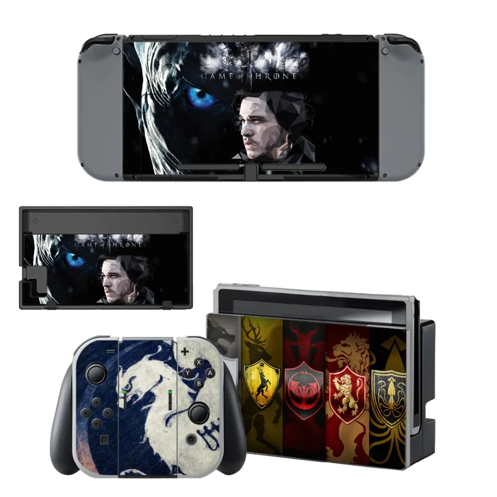 Пленка Для Игры престолов Виниловая наклейка для Nintendo Switch NS консоль + контроллер