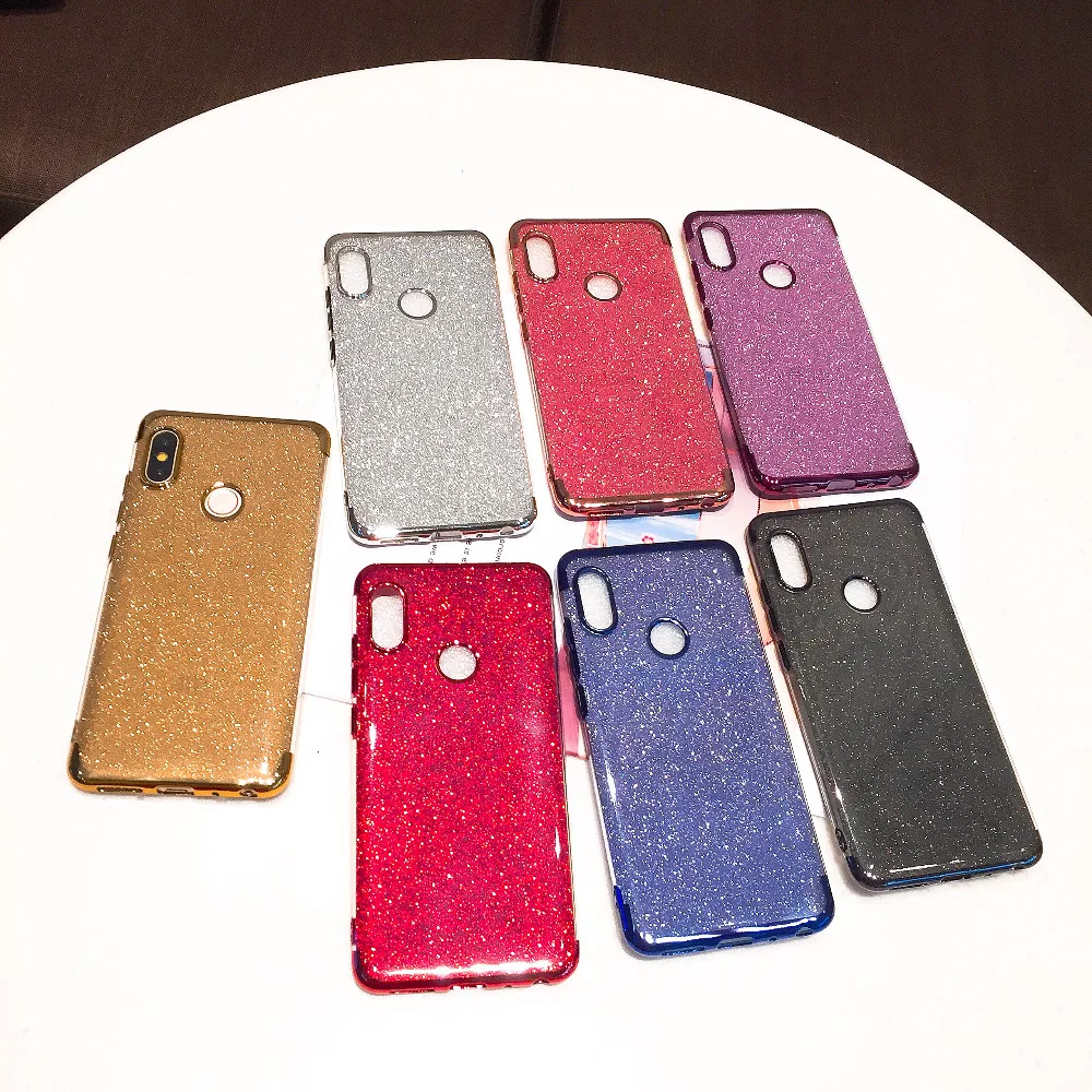 Модный Блестящий чехол для телефона Xiaomi 6 8SE 5X A1 MIX2 F1 Роскошный Redmi 4X Note 5A 6A 5PLUS S2 6PRO |