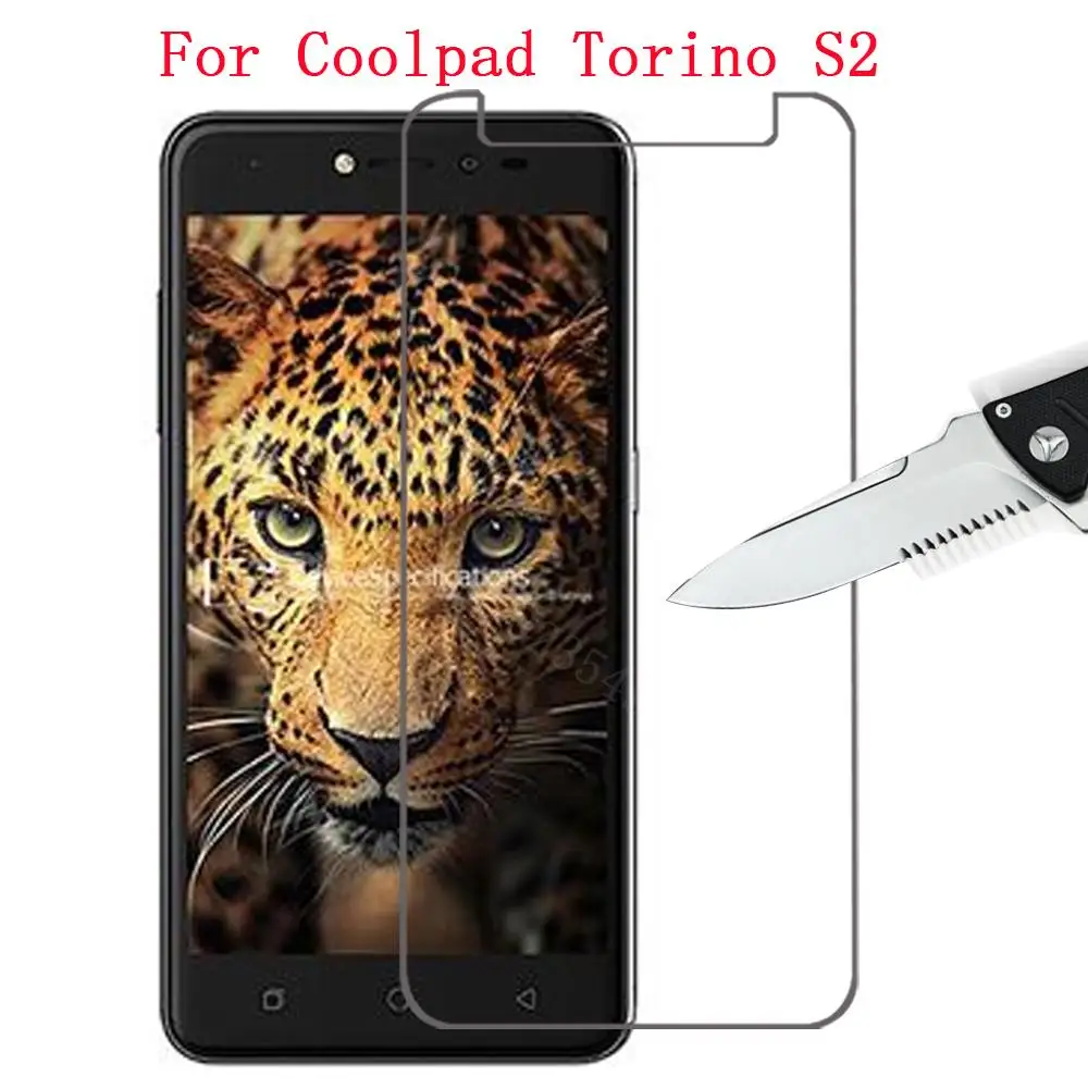 Смартфон закаленное Стекло Вертикальный чехол книжка для Coolpad Torino s2 с уровнем
