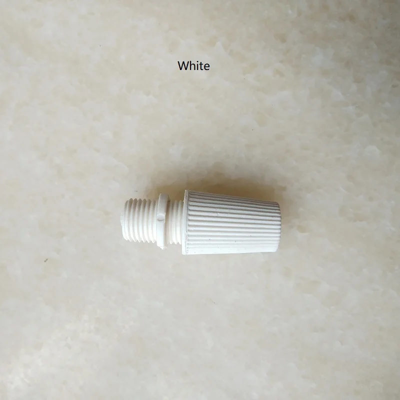 White 10 шт./лот M10 резьбовой провод/кабельный шкафчик пластиковые кабельные Захваты Кабельные сальники разъемы крепеж diy подвесные аксессуары для освещения - Цвет: White
