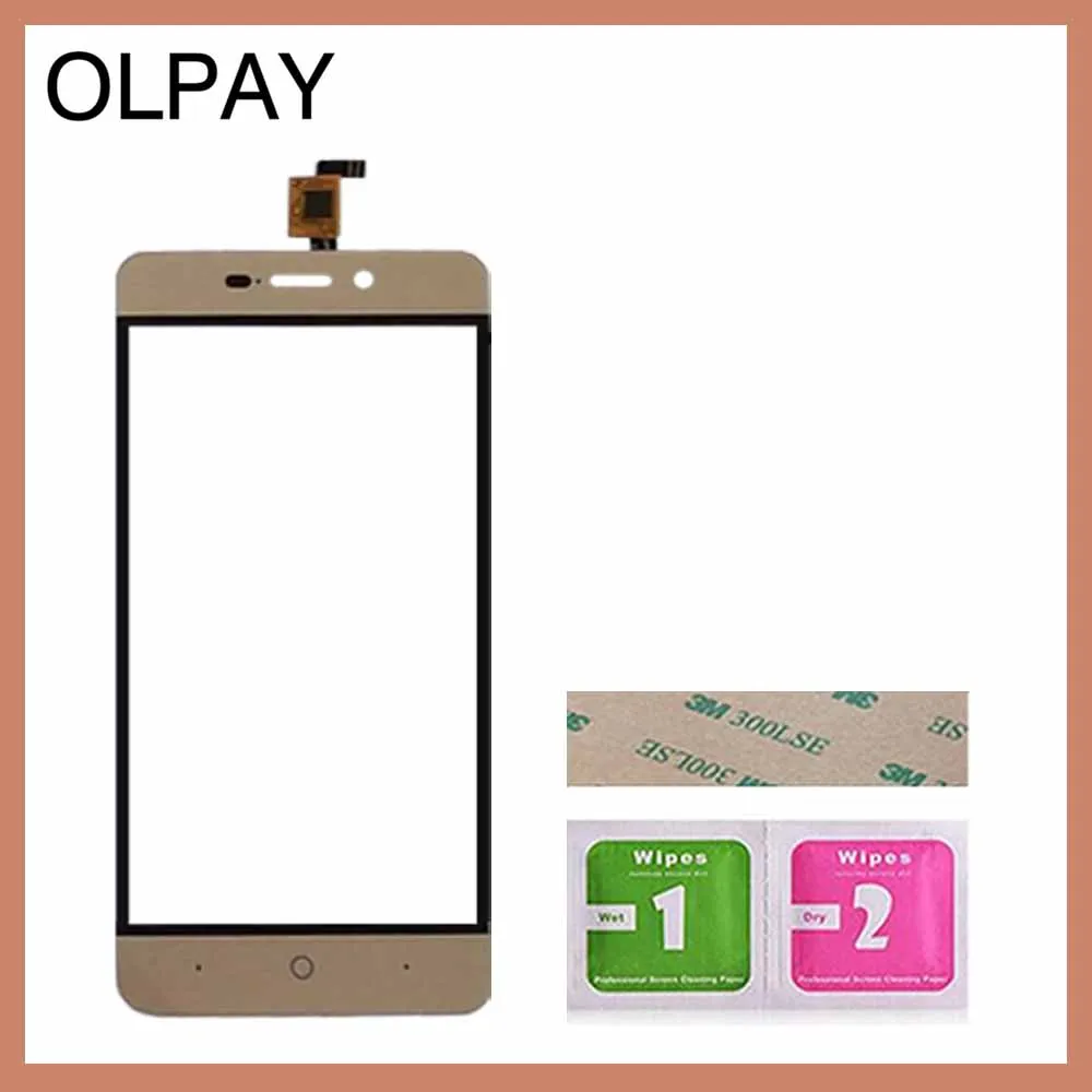 OLPAY 5,0 ''дигитайзер сенсорного экрана мобильного телефона для zte Blade T620 A452 X3 D2 Сенсорное стекло инструменты Бесплатный клей и салфетки