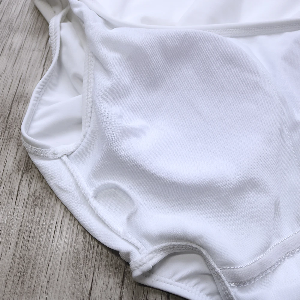 Боди Для женщин Твердые комбинезон для одно плечо Playsuit женский белый Цвет