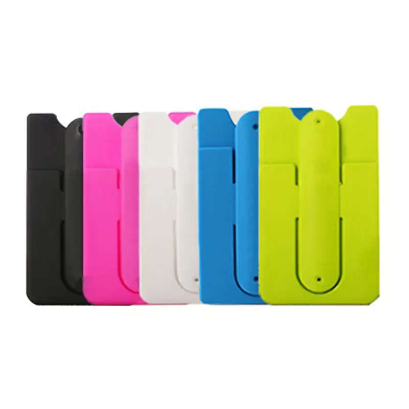 Силиконовый держатель для карт наклейка на заднюю крышку мобильного телефона