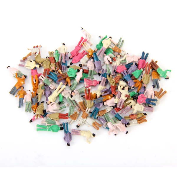 100 шт. варьироваться создают окрашенная модель поезда пассажир... декорации 1:150