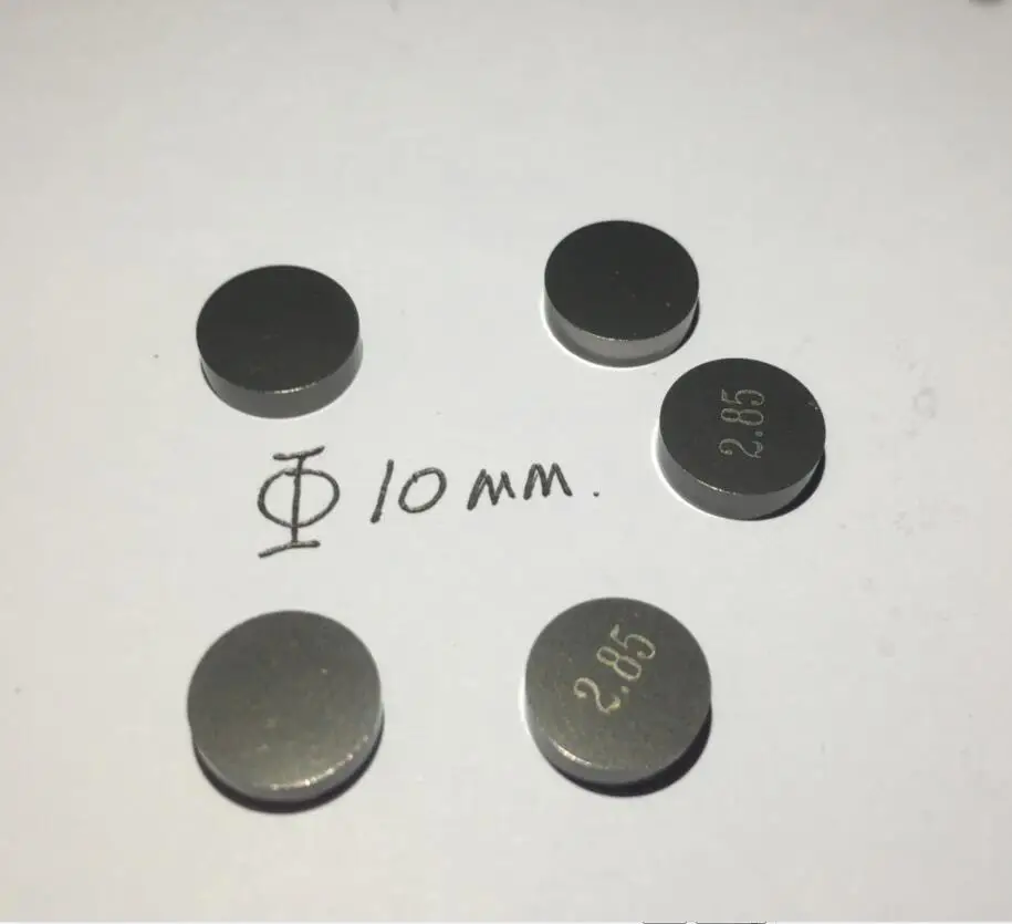 5 шт. детали двигателя мотоцикла 10 мм Регулируемая заслонка. Толщина 2 3 35 4 45 50 55 60 65