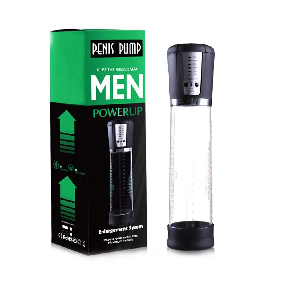 Мужской Электрический насос для увеличения пениса высокий вакуум 6 настроек