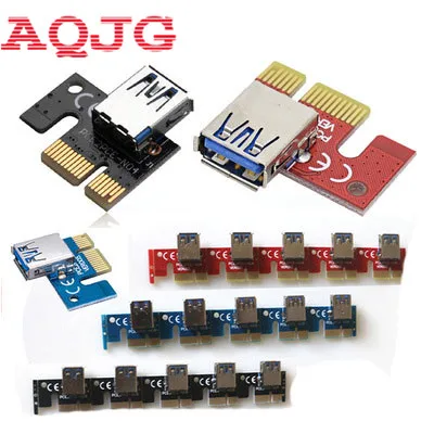 Новая карта PCI-E 2017, 1х карта to16X PCI-E для расширения линии майнинга PCI-E, удлинитель, маленькая плата для карты