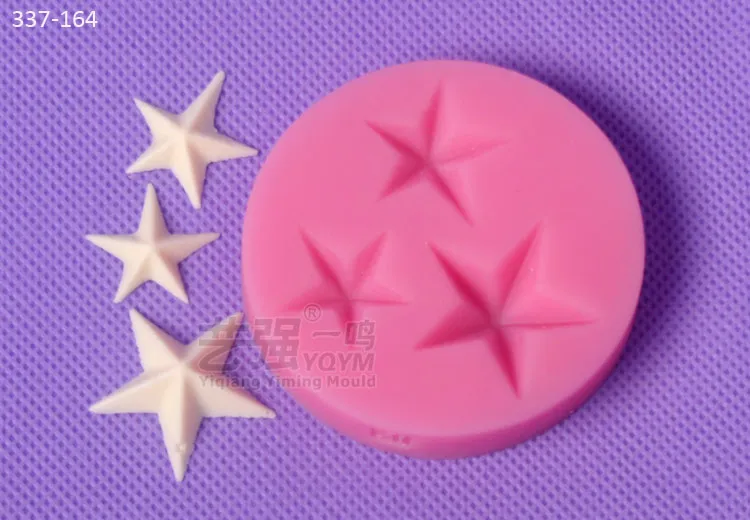 2016 новое Прибытие Бесплатная доставка Россия штукатурка звезда формы gumpaste