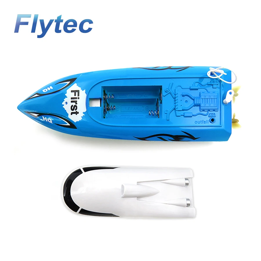Flytec 2011-15A 27 МГц 4CH 10км/ч Высокая Скорость парусный спорт электрический RC игрушка-корабль гоночная лодка RC для детей