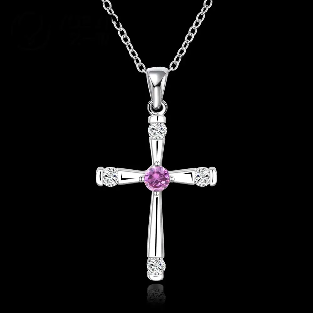 Женское ожерелье с подвеской серебряным покрытием N656 | Украшения и аксессуары