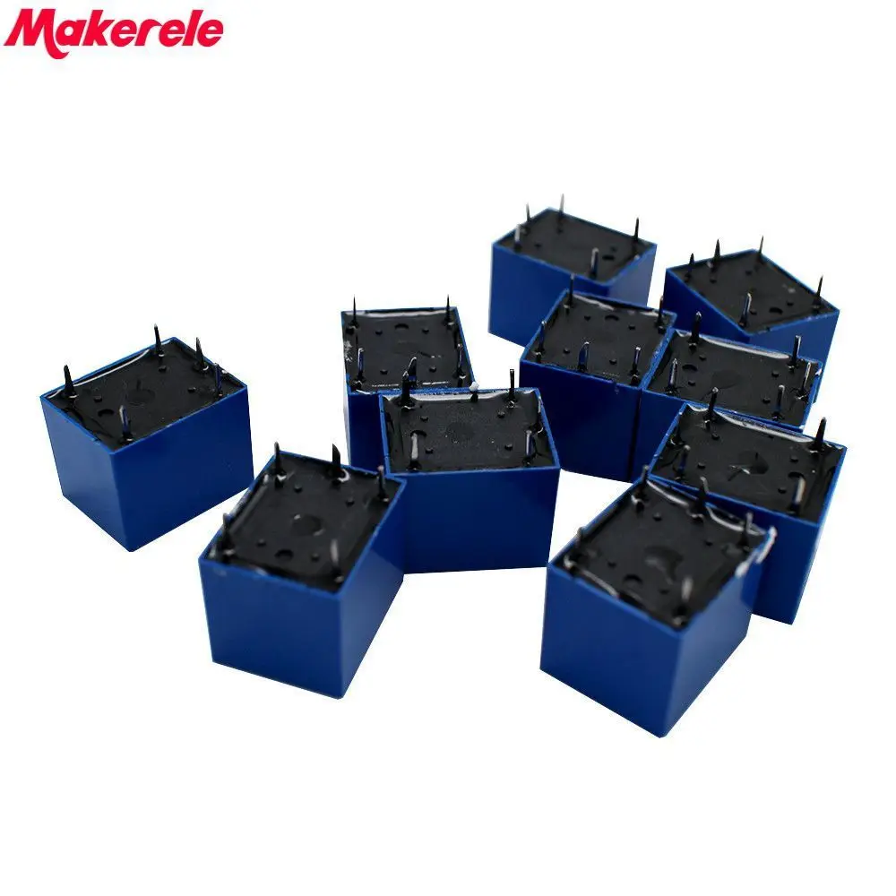 Горячая 10 шт. DC 5 В катушка 7A 240VAC 10A 125VAC/28VDC контактов SPST реле питания JQC-3F |