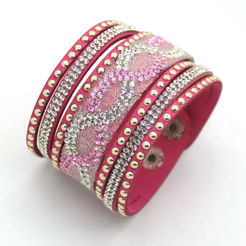 Новинка 2017 модные кожаные браслеты ручной работы для женщин индивидуальная