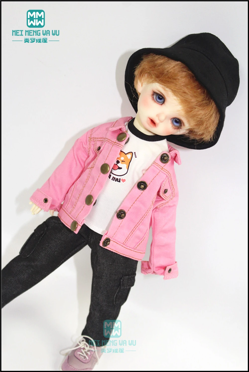 Аксессуары BJD кукольная одежда для 27 30 см 1/6 YOSD кукла Модная Джинсовая куртка