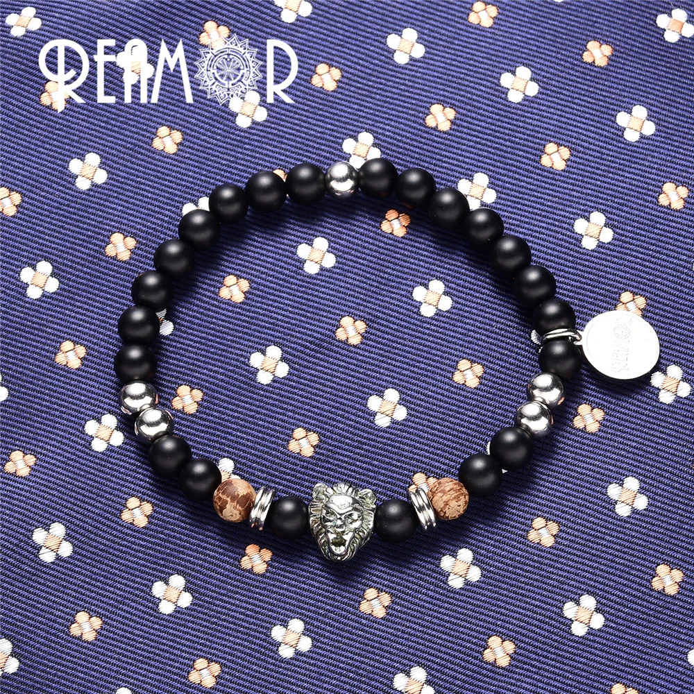 Бусины шармы REAMOR из нержавеющей стали 316L с головой льва 2 мм 5 шт.|beads charms|2mm beadsbeads 2mm
