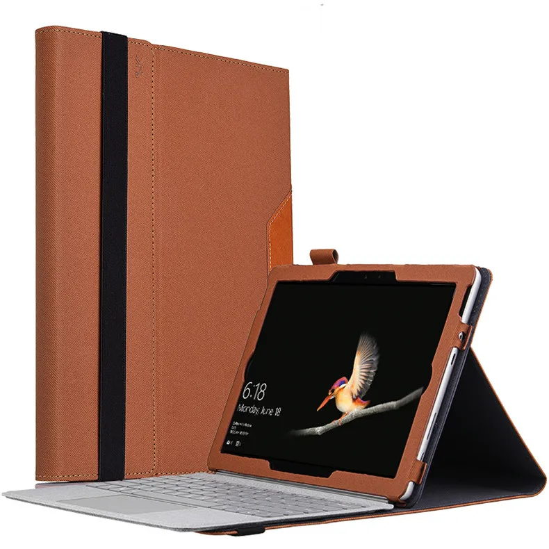 Для microsoft Surface Go чехол 10 дюймов бизнес противоударный PU кожаный чехол Coque Funda для поверхности Go полная защитная подставка оболочка
