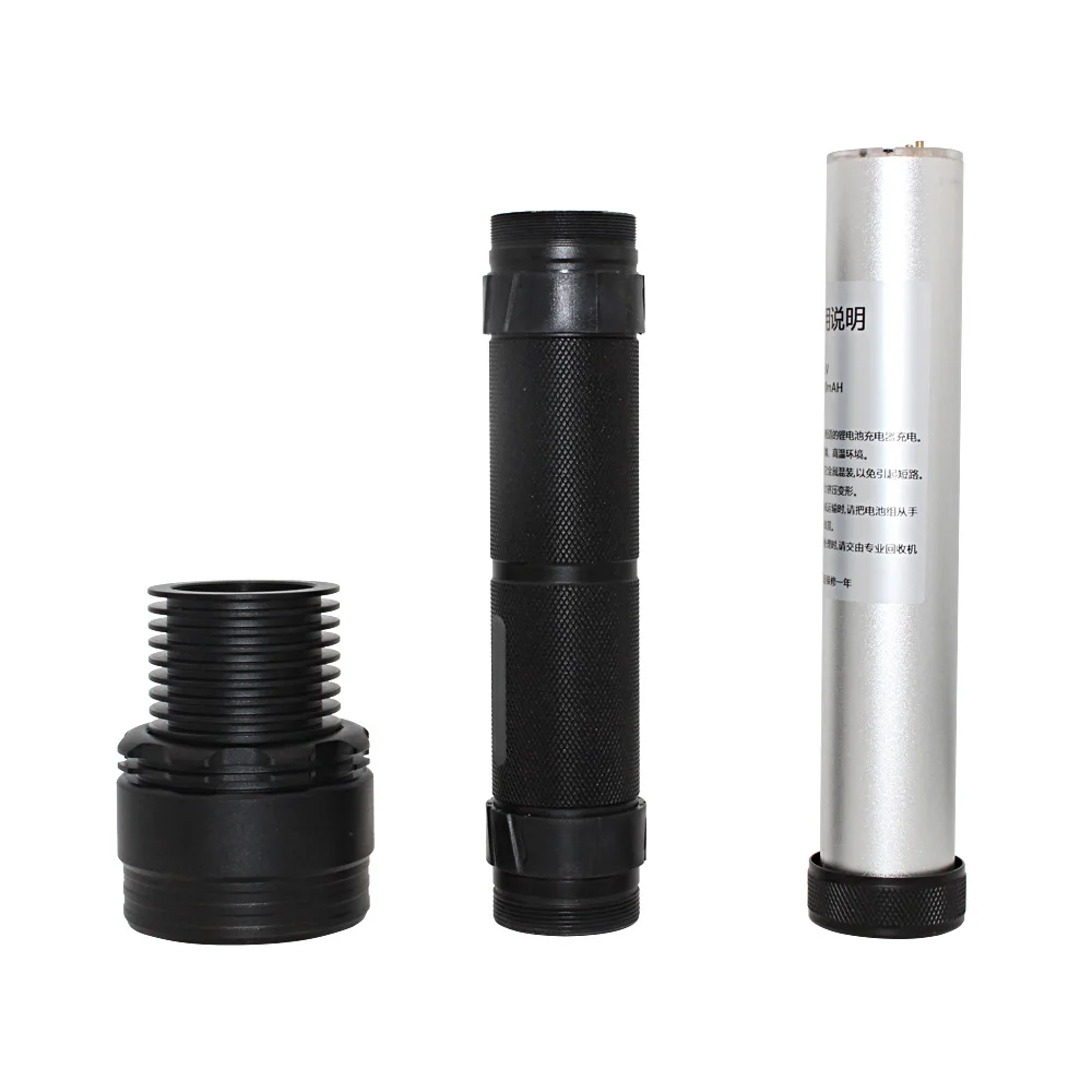 5000 люмен светодиодный вспышка светильник водонепроницаемый поиск с 6600 мА/ч