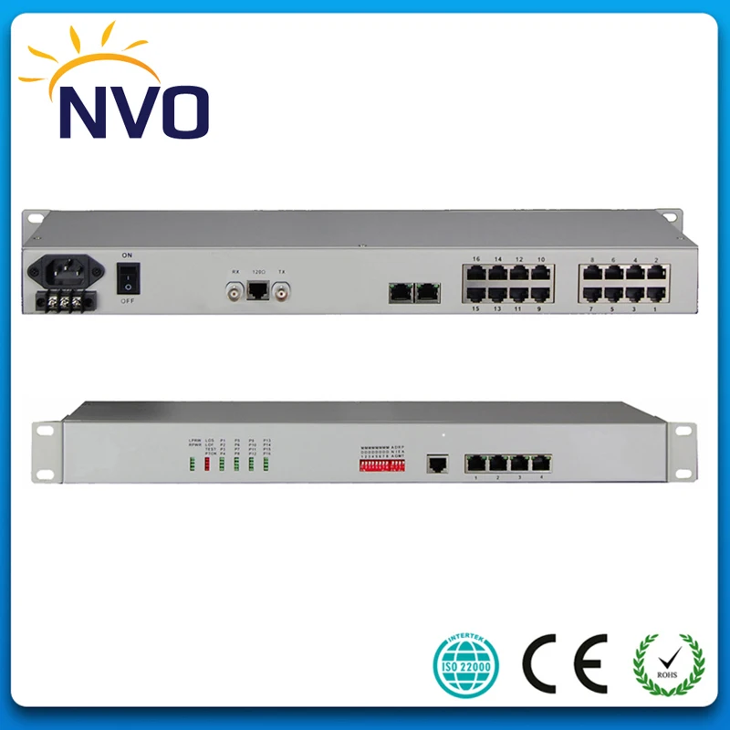 1 порт Ethernet на 16E1 пропускная способность преобразователя интерфейса: 16 384 м 10/100