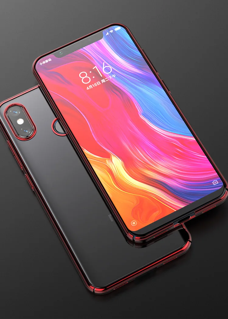 Xiaomi mi 8 роскошное покрытие для чехла мягкая прозрачная задняя крышка для Xiaomi mi 9 SE mi 9 mi 8 redmi note7 pro Чехол для телефона s