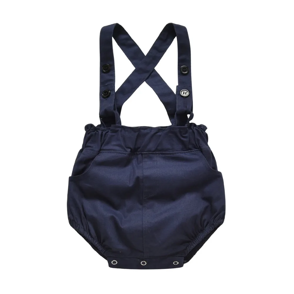 Одежда для маленьких мальчиков джентльменские комбинезоны + Короткие нагрудники