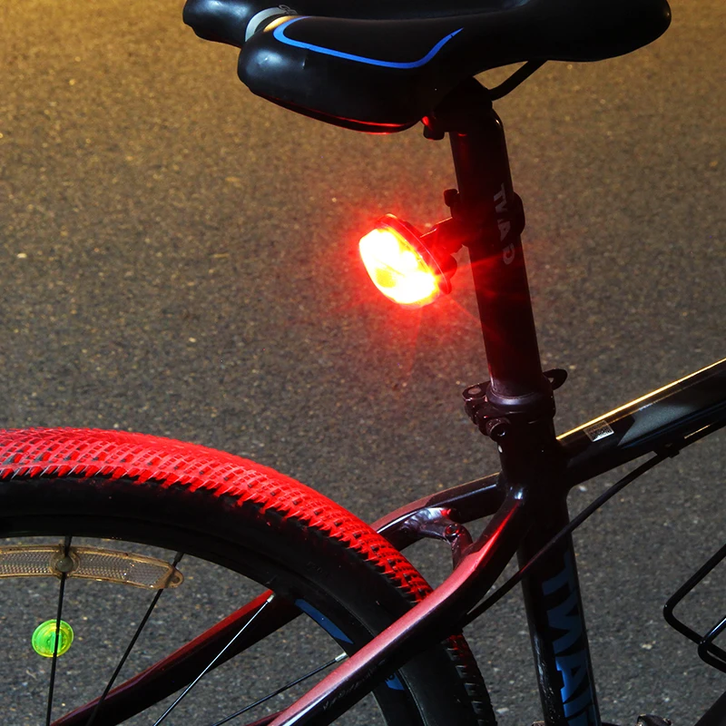 Лэмпка rowerowa светодиодный фонарь для велосипеда велосипедные фонари USB Лазерная