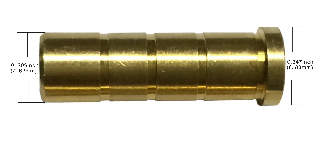 Детали вала соответствуют Стрелкам медное основание 0 3 дюйма 12 шт. | Спорт и