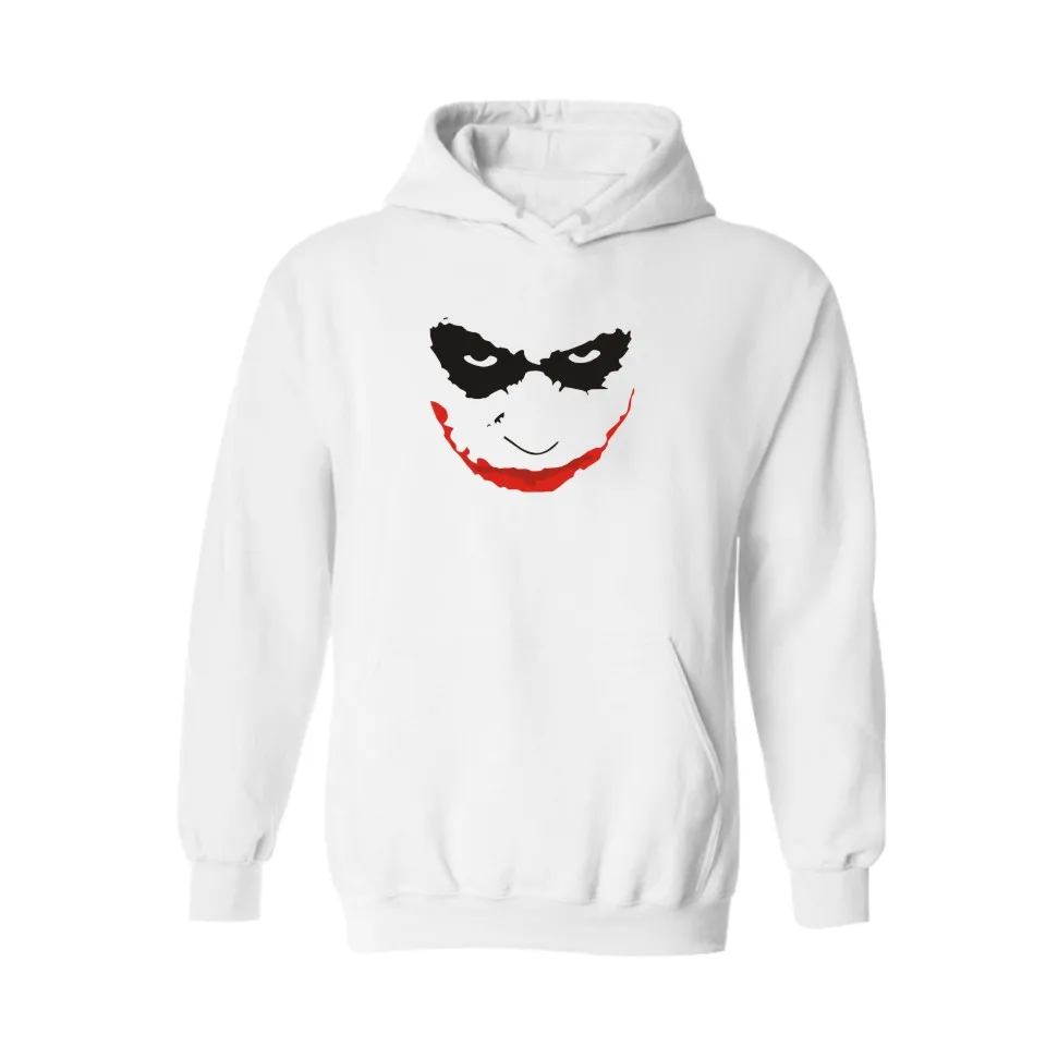 Смайлик Джокер Модный дизайн мужские толстовки и свитшоты хип хоп уличная одежда