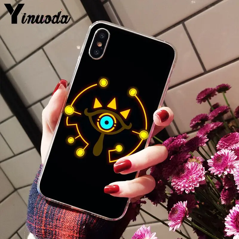Yinuoda Legend of логотип Zelda Прозрачный Мягкий ТПУ силиконовый чехол для телефона Apple