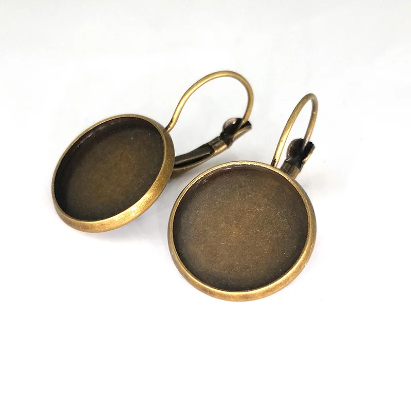 3 пары/Лот Оптовая продажа стеклянные серьги кабошон цветок жизни Ом Символ