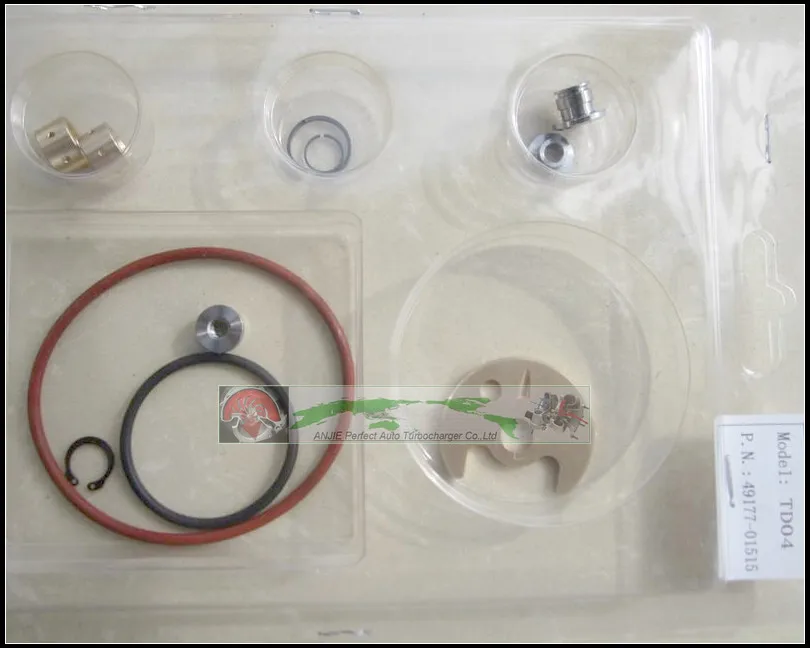 Ремкомплект турбины для Mitsubishi Delicia Pajero Shogun L300 4D56 2.5L TD04 49177-01515 49177-01513