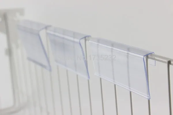 50 шт. поп полка бирка зажим для карт держатель этикеток ценник супермаркета