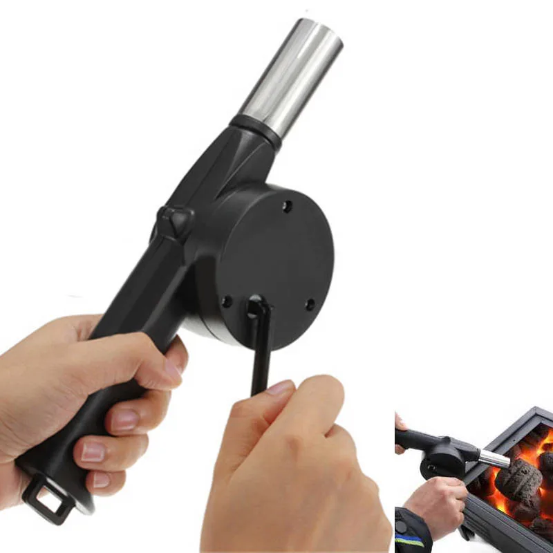 Ручной наружный вентилятор для барбекю воздуходувка Инструменты Barbacoa