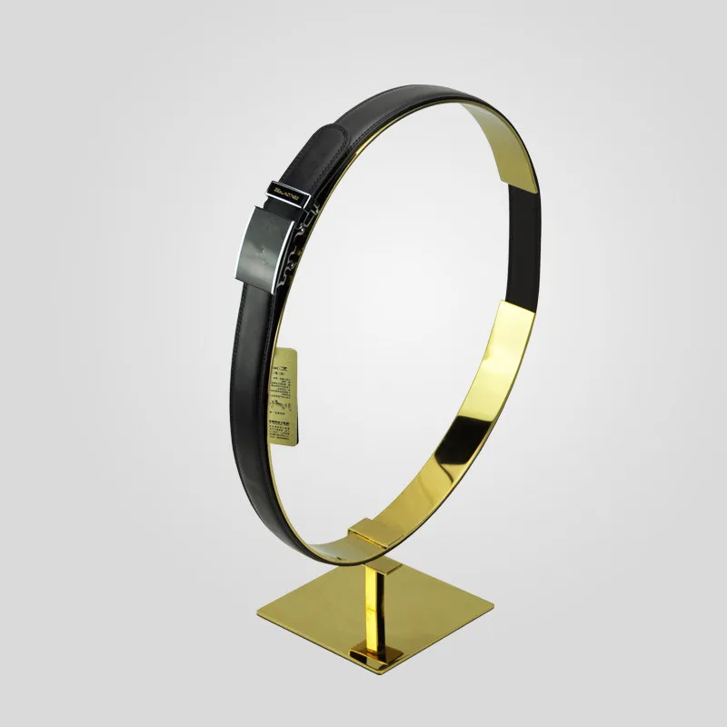 Зеркальный ремень из нержавеющей стали демонстрационный дисплей реквизит для