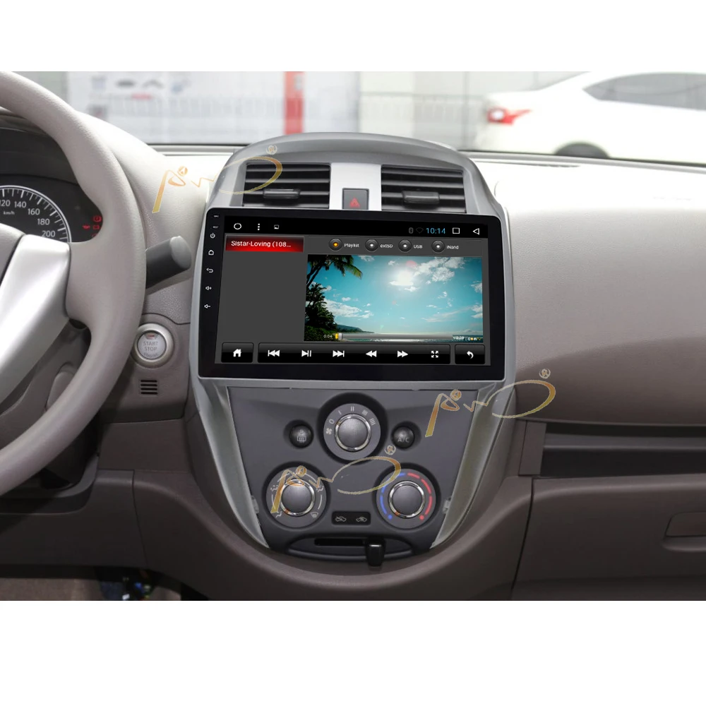 Android 7 1 Автомобильный GPS радио плеер Navi для Nissan Sunny 2014-2016 автомобильный аудио