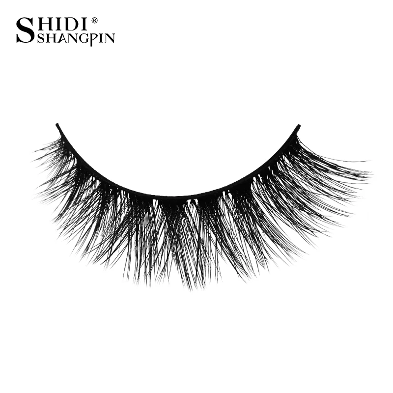 

SHIDISHANGPIN 50 Boxes Mink Eyelashes Natural Long 3d Mink Lashes Hand Made Volume Lashes Mink Makeup Wholesale False Eyelashes