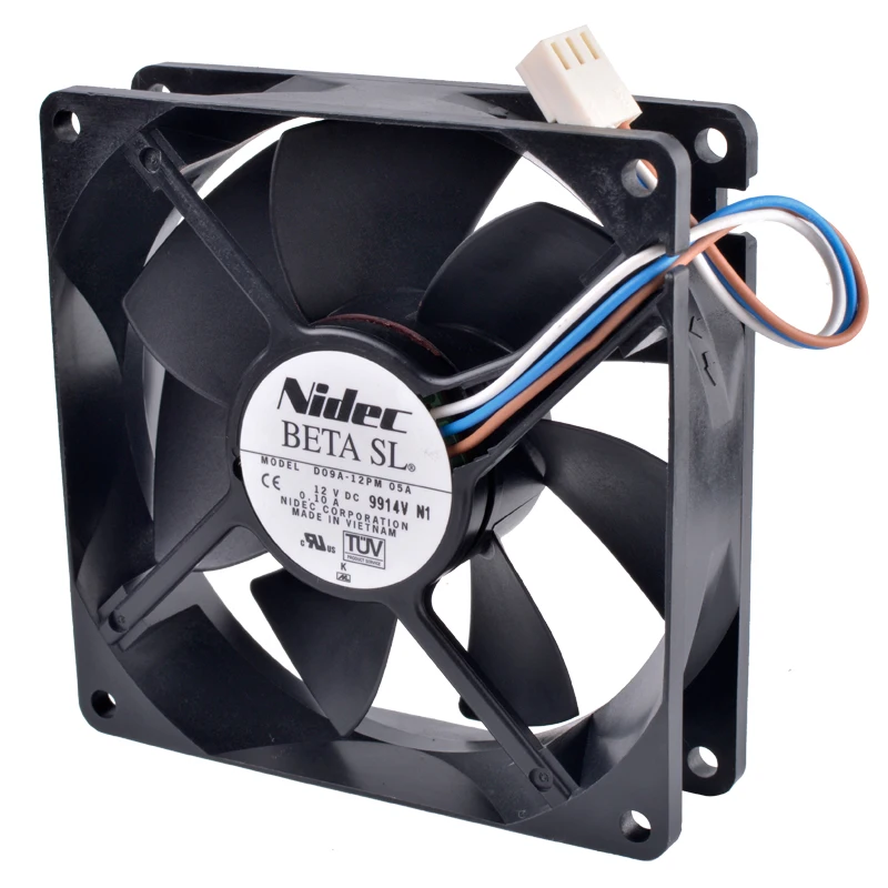 COOLING REVOLUTION D09A-12PM 05A 9cm 9025 9225 90mm fan92x92x25mm 12V 0.10A Double ball bearing computer chassis CPU cooling fan |