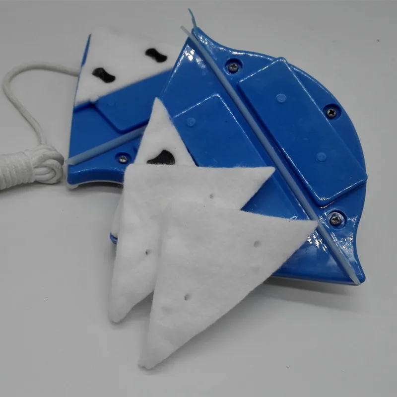 Сменная Губка для мытья окон и стекол 40 шт./20 наборов Магнитная щетка чистки