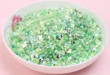 20g glitter -g DIY блеск слизи кристалл облако слизи грязь легкий Пластилин Глина динамический galax Lizun Handgum Антистресс игрушка Playdough slimePutty - Цвет: 20g glitter -g
