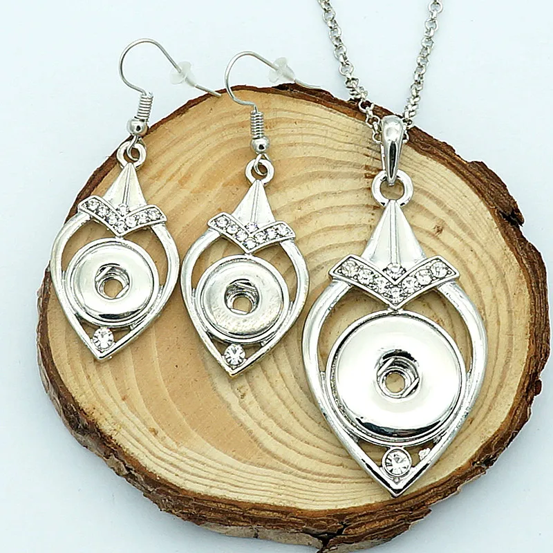 Колье и серьги 60 см с кристаллами 12 18 мм | Украшения аксессуары